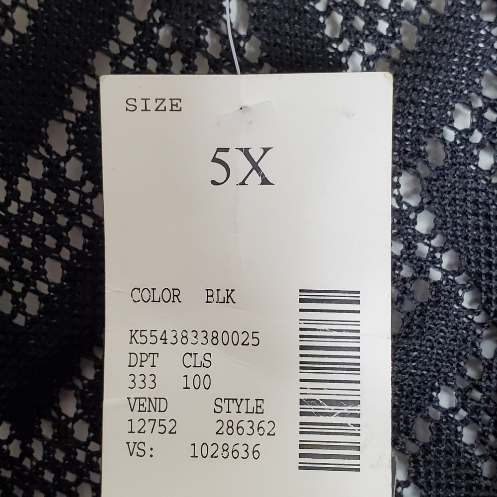 Catherines Chevron Stripe Open Front Stretch Card… - image 10